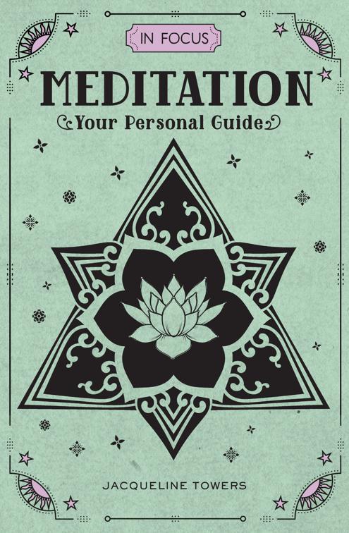 This image is the cover for the book Meditation, In Focus