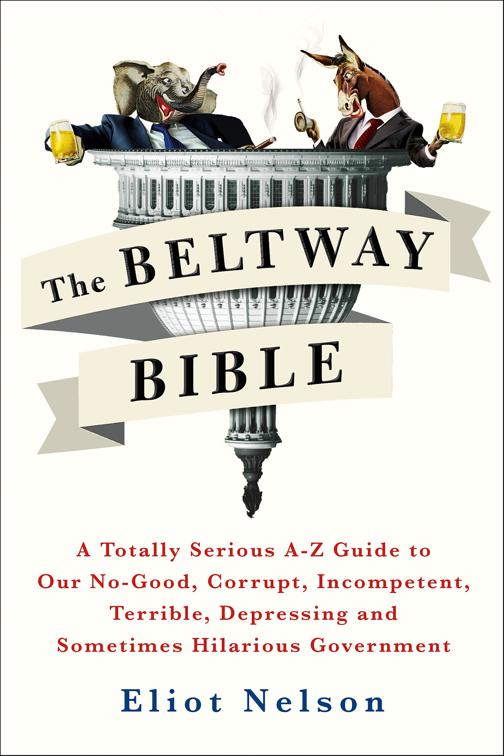 This image is the cover for the book The Beltway Bible