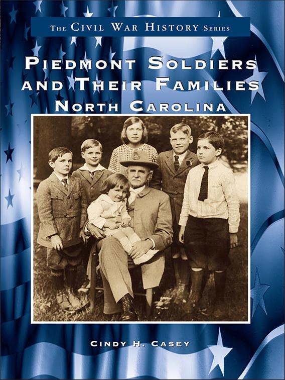 This image is the cover for the book Piedmont Soldiers and Their Families
