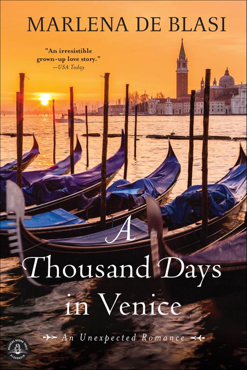 This image is the cover for the book Thousand Days in Venice