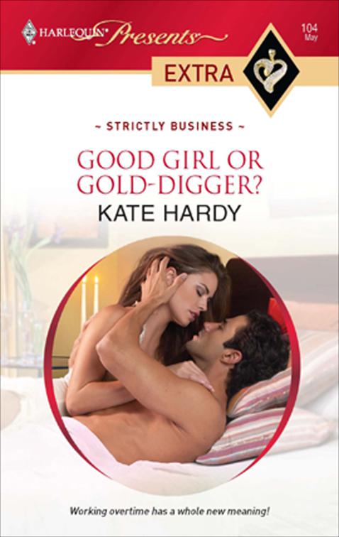 This image is the cover for the book Good Girl Or Gold-Digger?, Strictly Business
