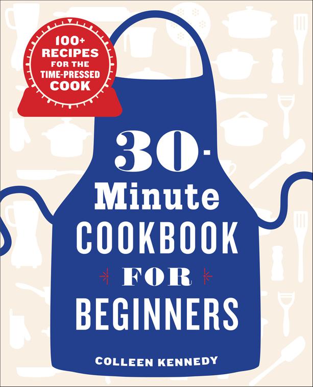 This image is the cover for the book 30-Minute Cookbook for Beginners