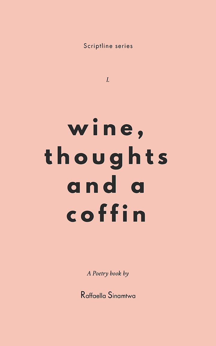 This image is the cover for the book Wine, Thoughts and a Coffin