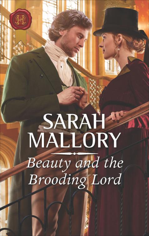 This image is the cover for the book Beauty and the Brooding Lord, Saved from Disgrace