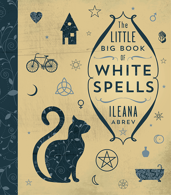 This image is the cover for the book Little Big Book of White Spells