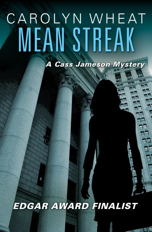 This image is the cover for the book Mean Streak, The Cass Jameson Mysteries