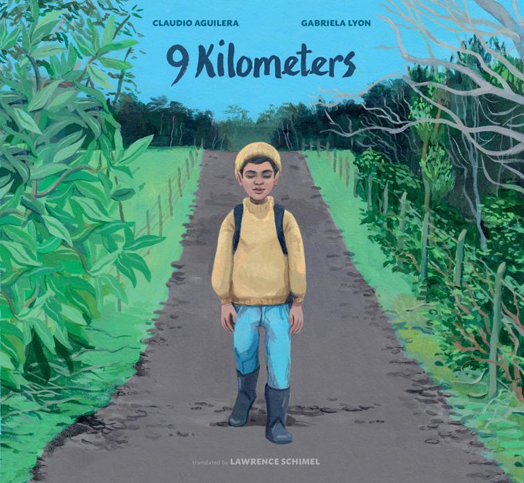 This image is the cover for the book 9 Kilometers, Stories from Latin America (SLA)