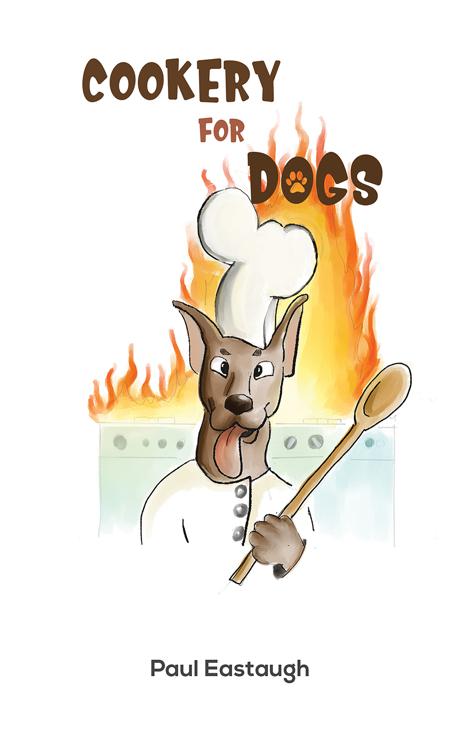 This image is the cover for the book Cookery for Dogs
