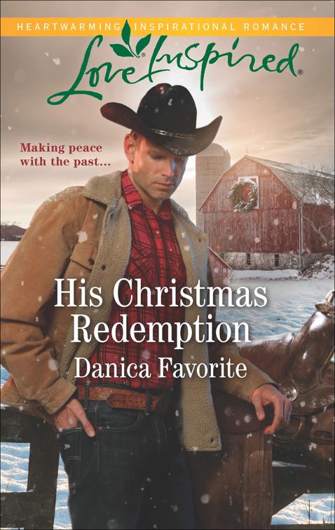 This image is the cover for the book His Christmas Redemption, Three Sisters Ranch