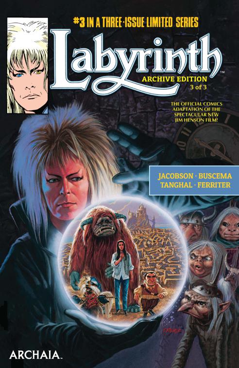 This image is the cover for the book Jim Henson's Labyrinth Archive Edition #3, Jim Henson's Labyrinth Archive Edition