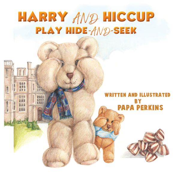 This image is the cover for the book Harry and Hiccup Play Hide-and-Seek