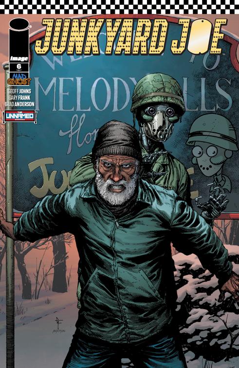 This image is the cover for the book Junkyard Joe #6, Junkyard Joe