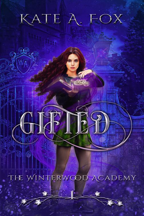 This image is the cover for the book Winterwood Academy Book 1: Gifted, Winterwood Academy