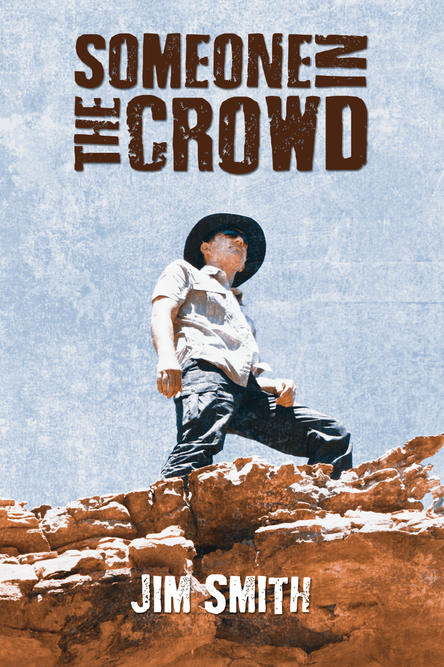 This image is the cover for the book Someone in the Crowd