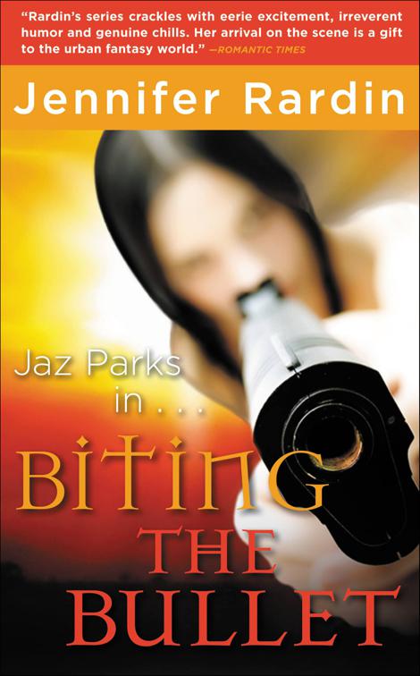 This image is the cover for the book Biting the Bullet, Jaz Parks Adventures