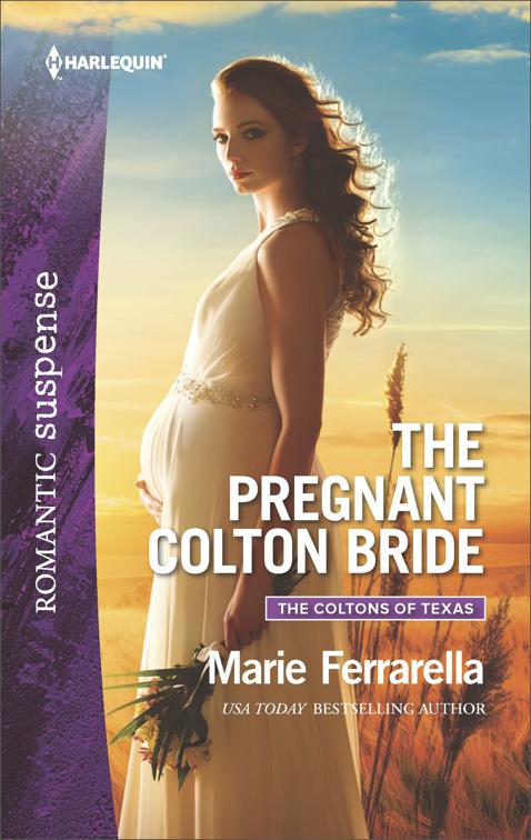 This image is the cover for the book Pregnant Colton Bride, The Coltons of Texas