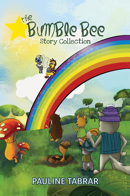This image is the cover for the book The Bumble Bee Story Collection