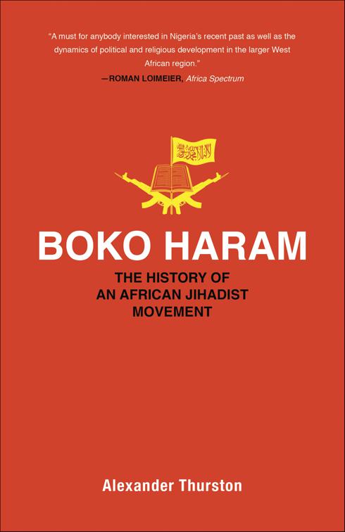 This image is the cover for the book Boko Haram, Princeton Studies in Muslim Politics