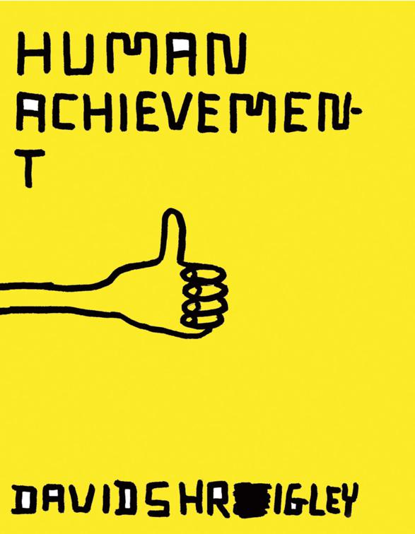 This image is the cover for the book Human Achievement
