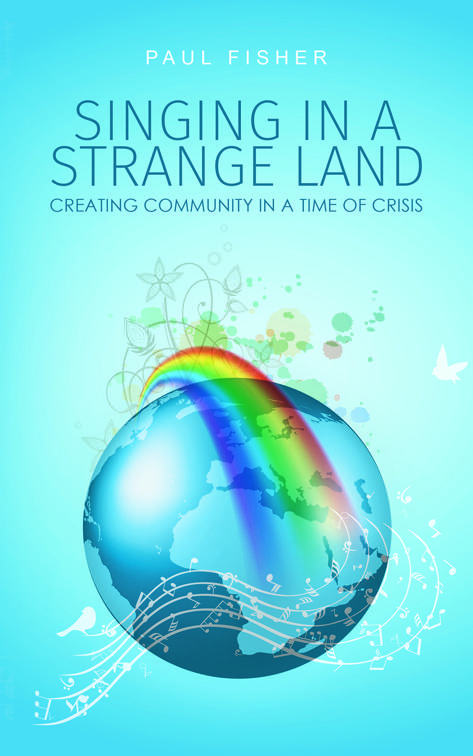 This image is the cover for the book Singing in a Strange Land