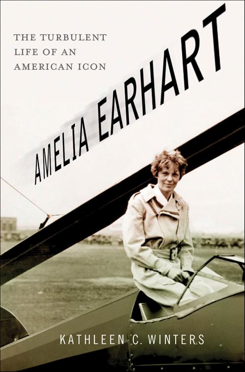 This image is the cover for the book Amelia Earhart