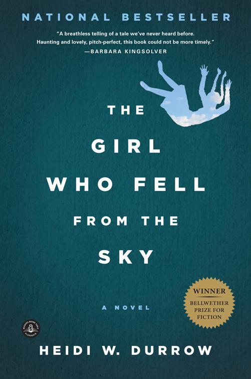 This image is the cover for the book Girl Who Fell from the Sky