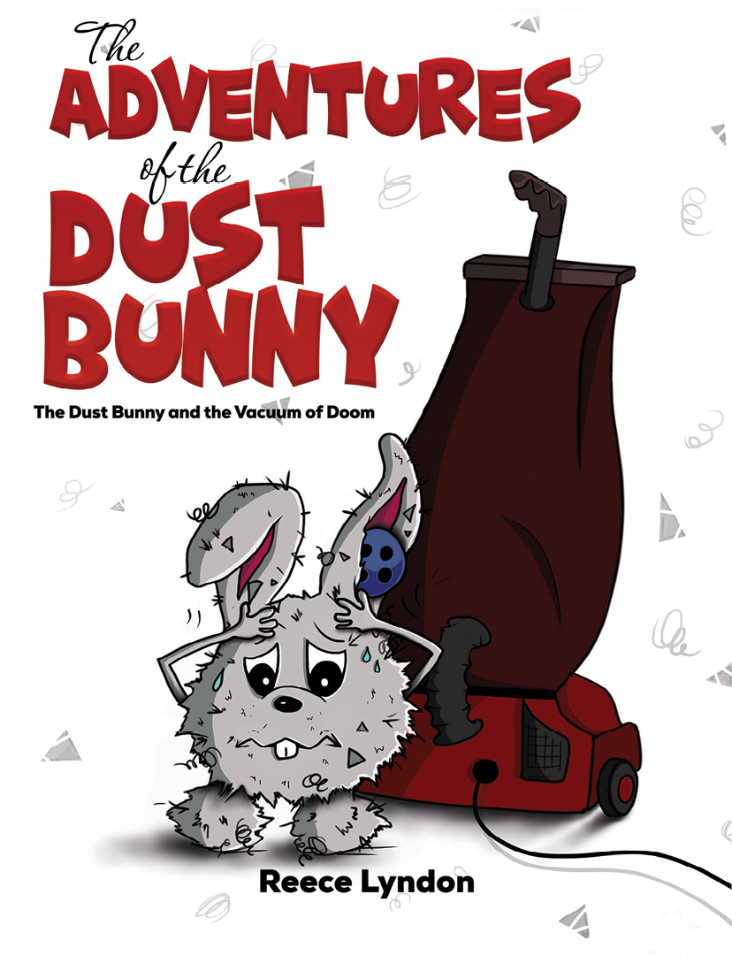This image is the cover for the book The Adventures of the Dust Bunny