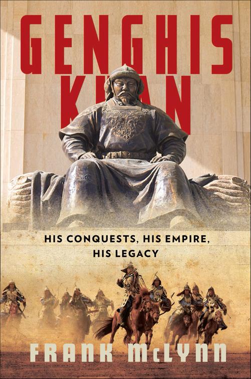 This image is the cover for the book Genghis Khan