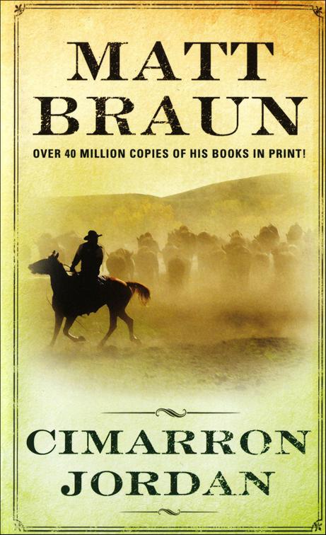 This image is the cover for the book Cimarron Jordan