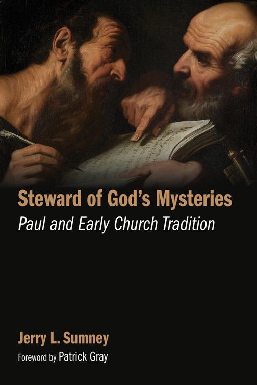 This image is the cover for the book Steward of God's Mysteries
