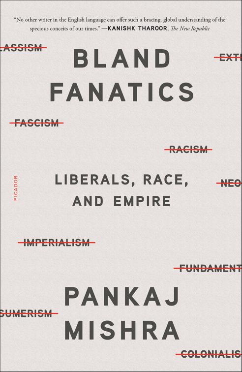 This image is the cover for the book Bland Fanatics