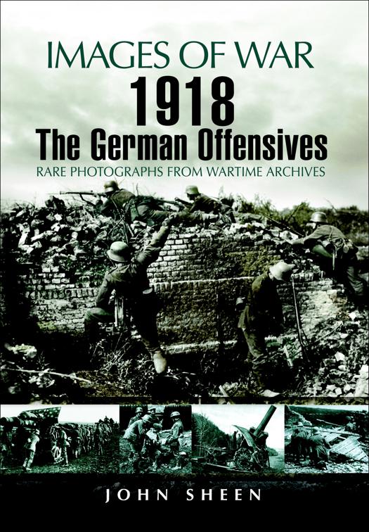 This image is the cover for the book 1918, Images of War