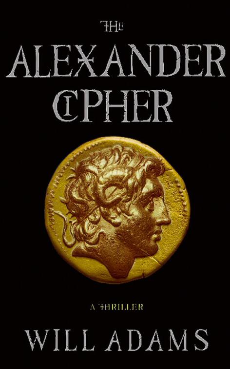 This image is the cover for the book Alexander Cipher