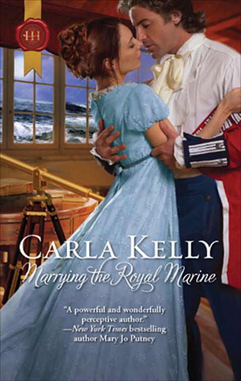 This image is the cover for the book Marrying the Royal Marine