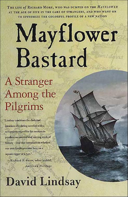 This image is the cover for the book Mayflower Bastard