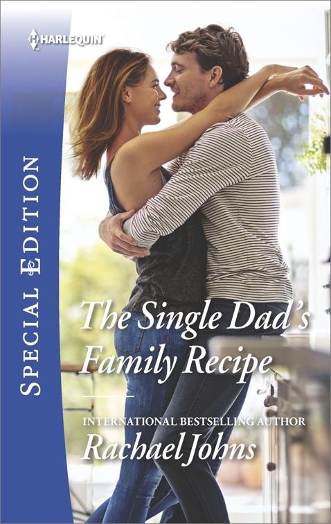 This image is the cover for the book Single Dad's Family Recipe, The McKinnels of Jewell Rock