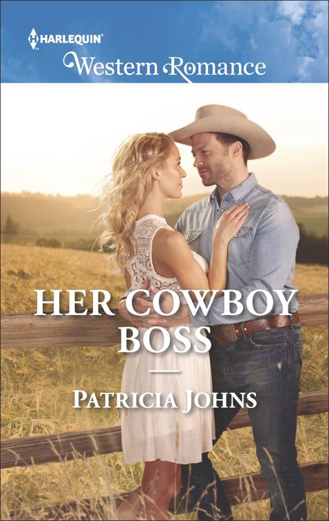 This image is the cover for the book Her Cowboy Boss, Hope, Montana
