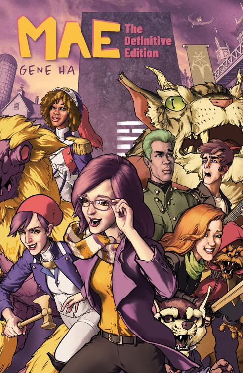 This image is the cover for the book Mae The Definitive Edition, Mae