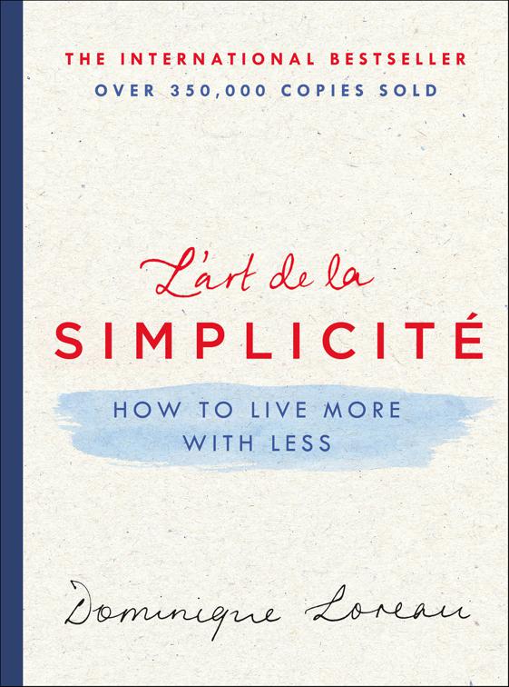 L&#x27;art de la Simplicité