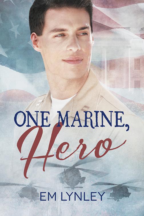 This image is the cover for the book One Marine, Hero