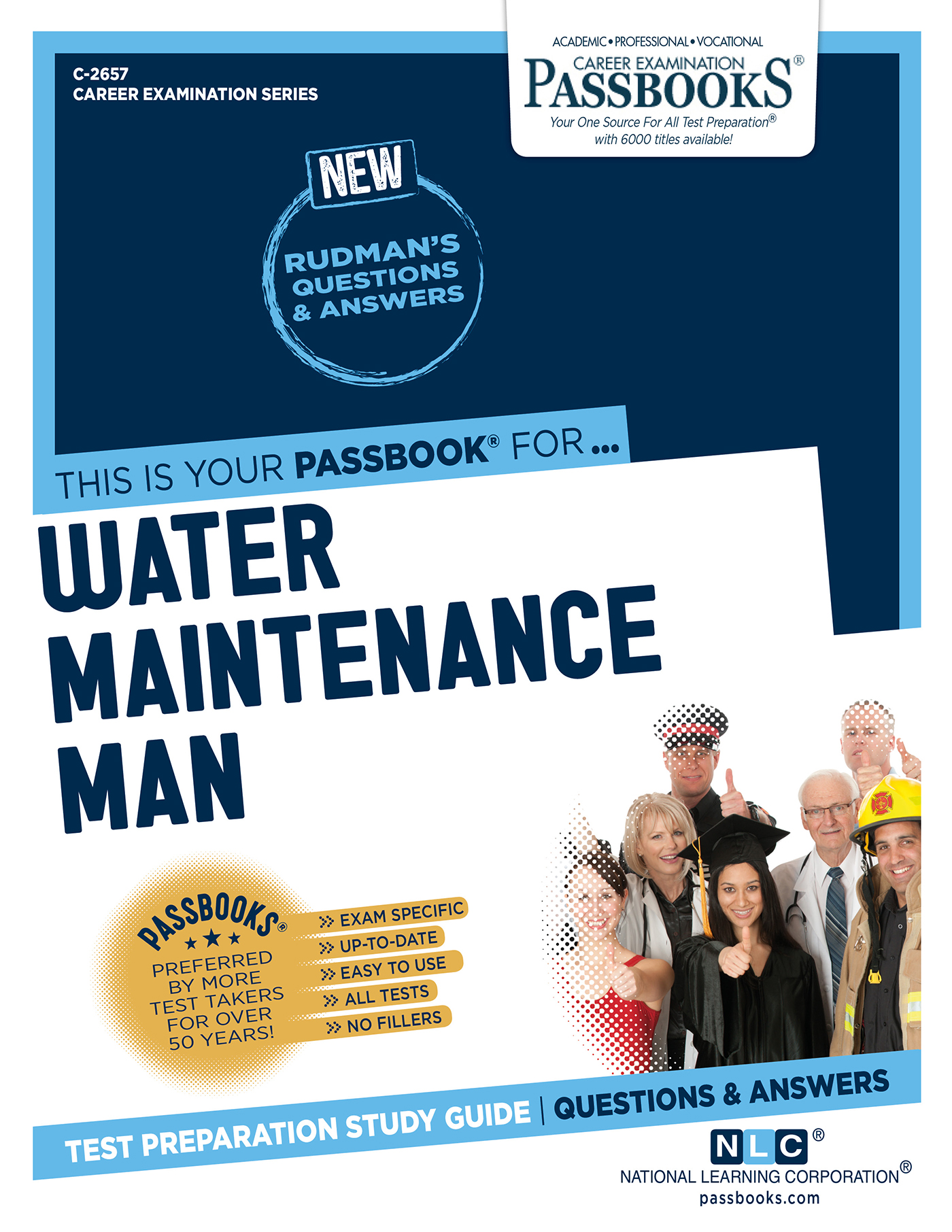 Water Maintenance Man, Career Examination Series