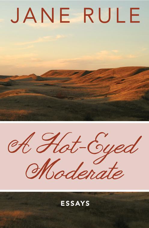 Hot-Eyed Moderate