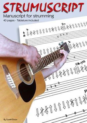 This image is the cover for the book Strumming the Guitar, Strumming the Guitar