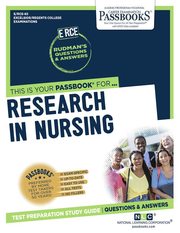 RESEARCH IN NURSING, Excelsior/Regents College Examination Series