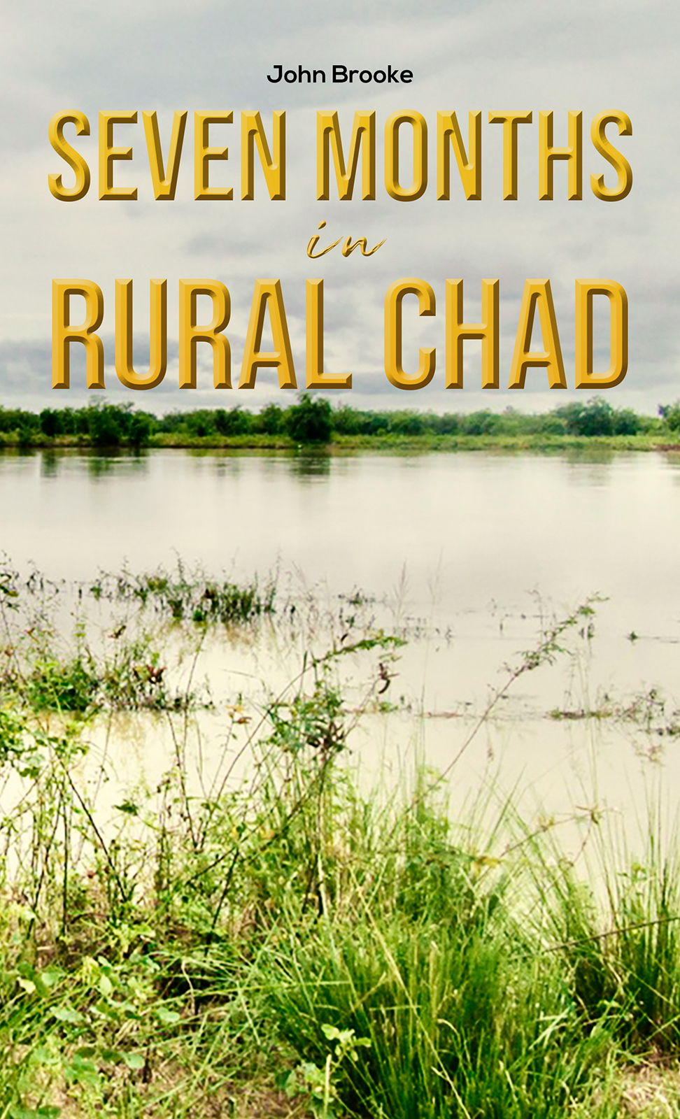 This image is the cover for the book Seven Months in Rural Chad