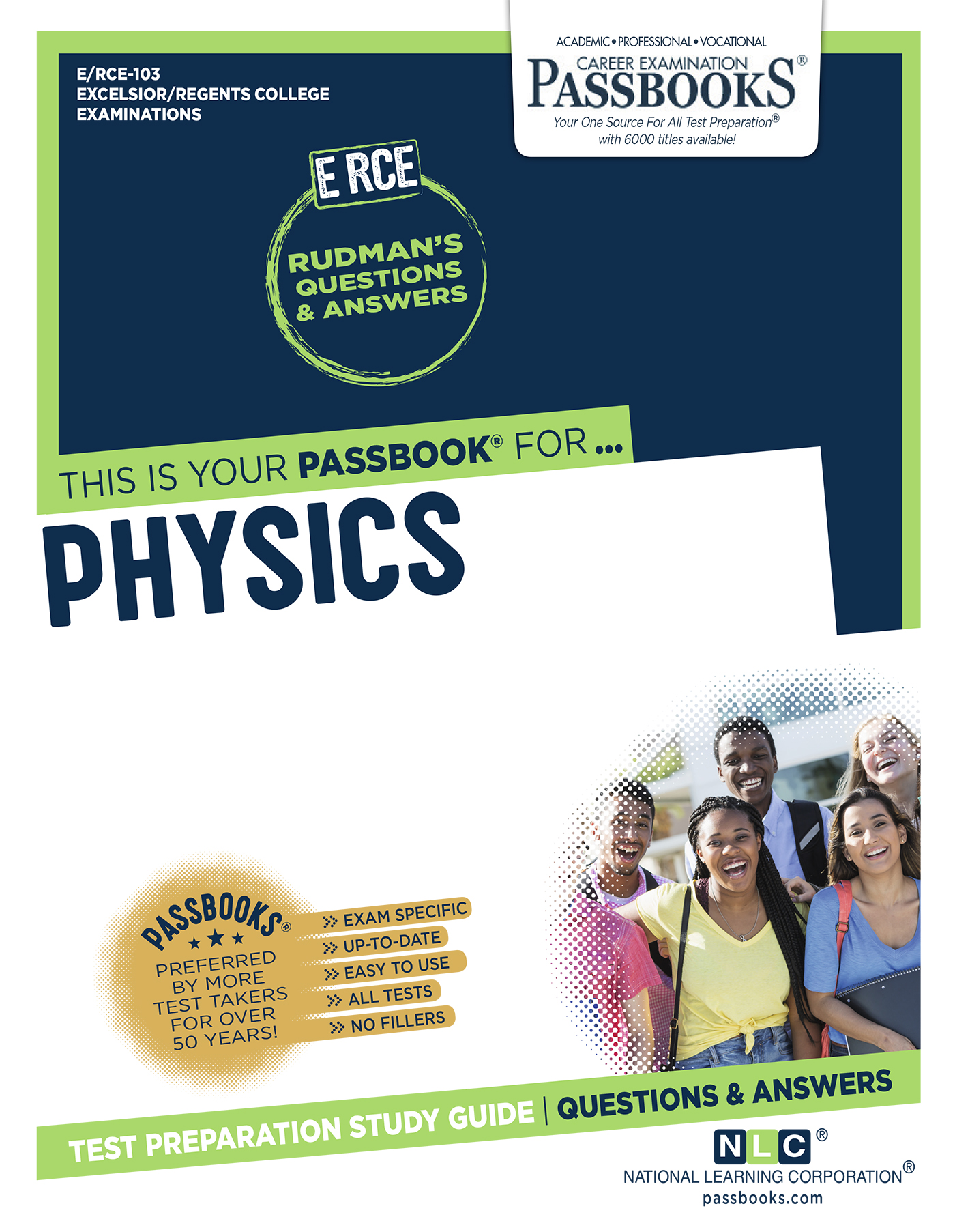 This image is the cover for the book Physics, Excelsior/Regents College Examination Series