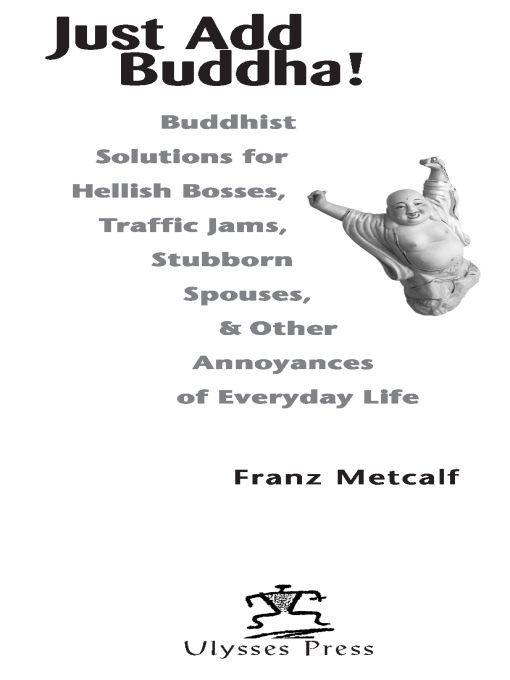 This image is the cover for the book Just Add Buddha!