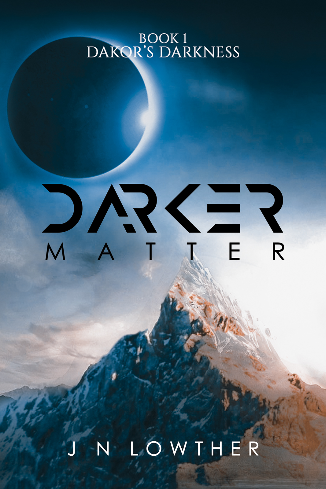 This image is the cover for the book Darker Matter - Book 1 Dakor's Darkness