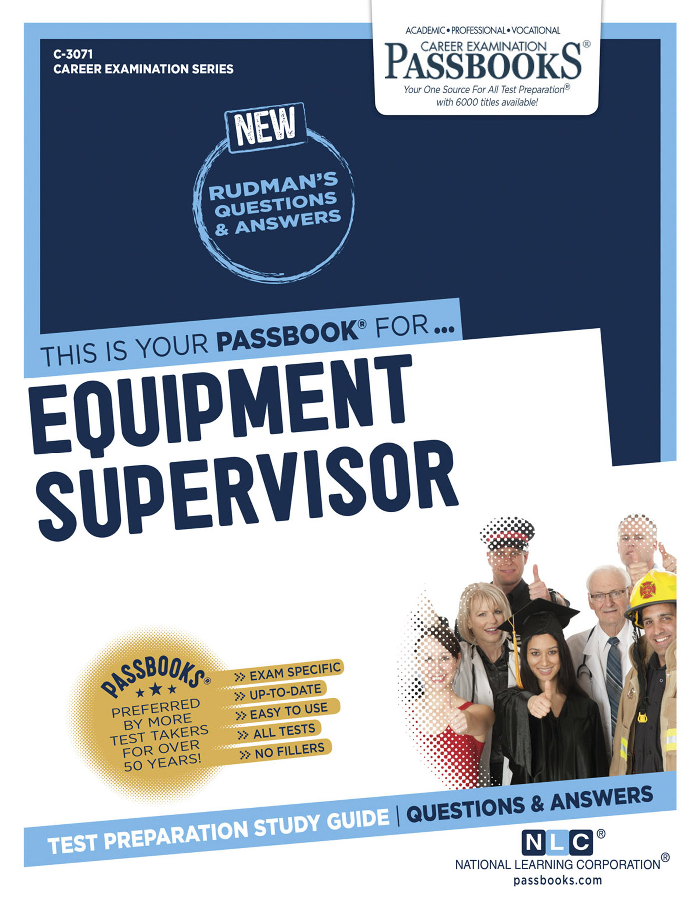 Equipment Supervisor, Career Examination Series
