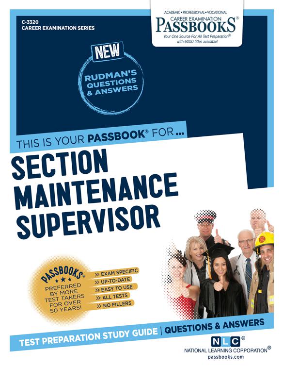 Section Maintenance Supervisor, Career Examination Series